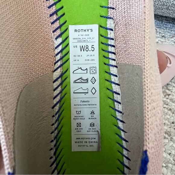 Rothy's The Ballet Flats in Pastel Pink Ballerina - Picture 8 of 15